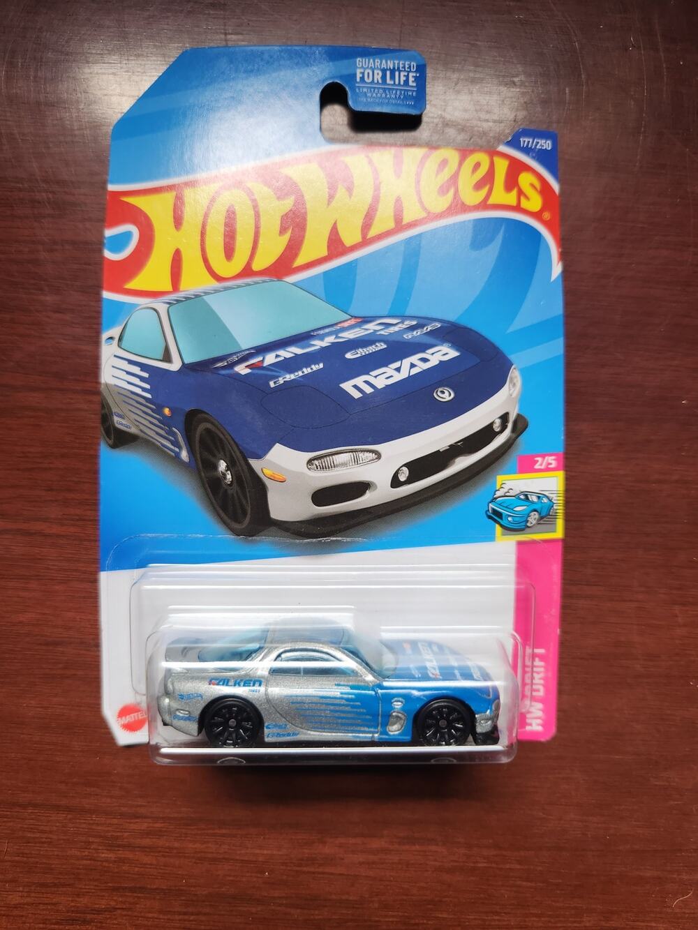 Hot Wheels 2022 HW Drift '95 Mazda RX-7 Falken 2/5 Diecast New Sealed